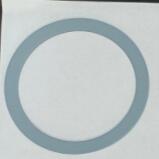 4PCS for Magsafe Wireless Charger Sticker for IPhone 13 12 Pro Max Mini Phone Metal Magnetic Macsafe Fast Charging Ring Holder: Grey