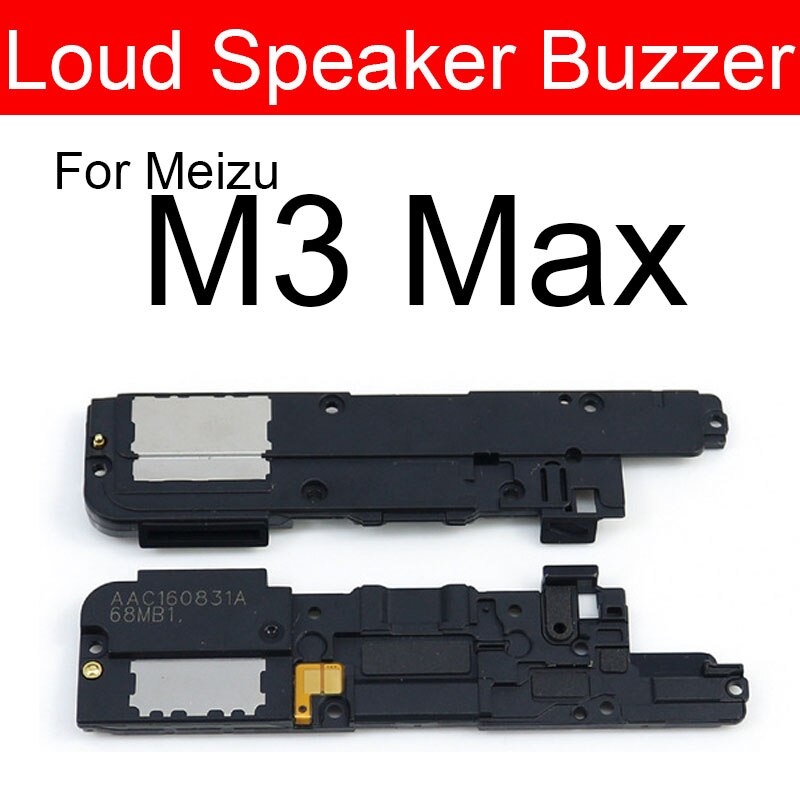 Høytaler ringer flex kabel for meizu  m1 m2 m3 m3s m5 m5c m5s m6 m6s s6 max note høyttaler summer modul reparasjonsdeler: M3 maks