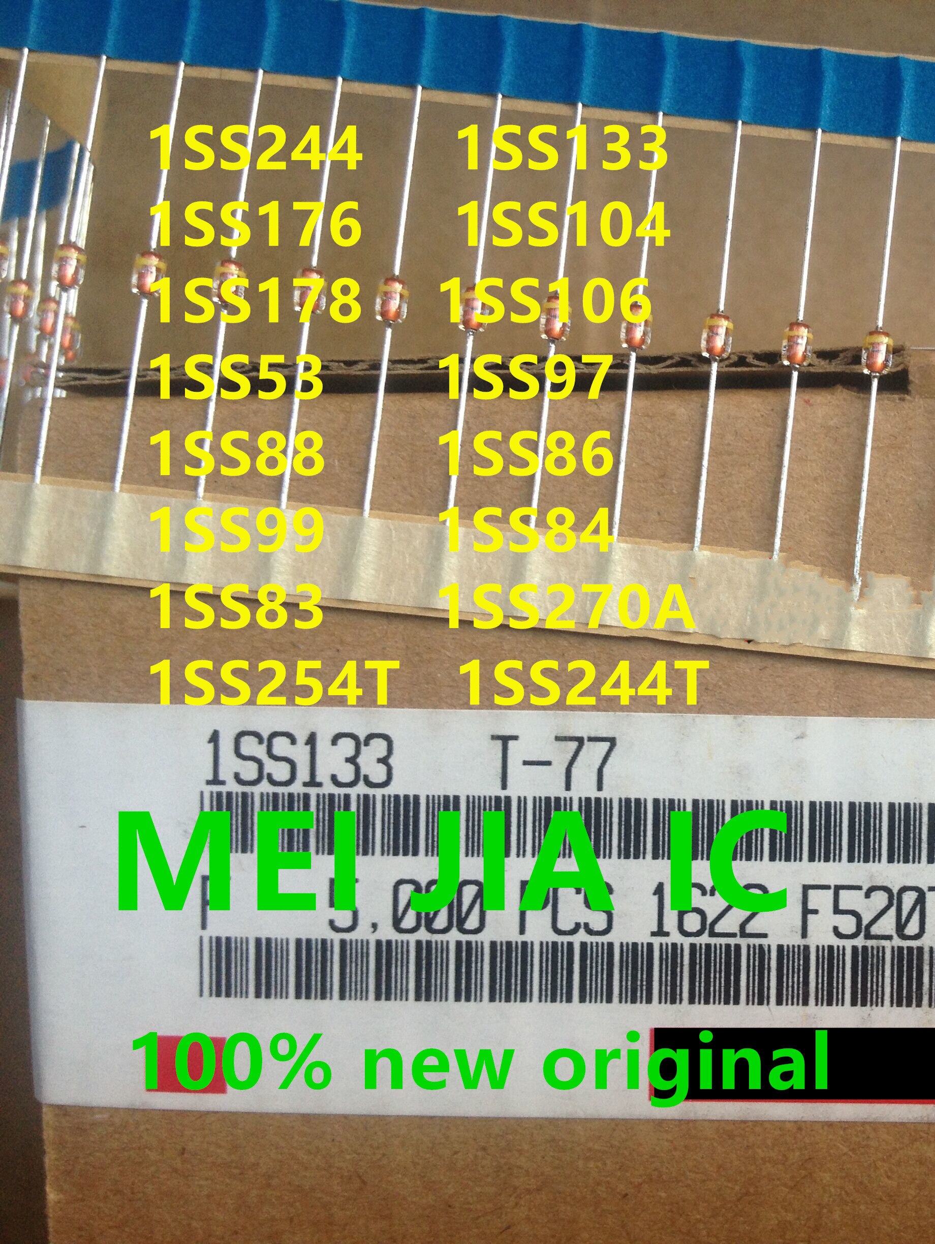 50 sztuk 1SS244 1SS254T 1SS244T 1SS133 1SS176 1SS104 1SS178 1SS106 1SS270A 1SS53 1SS97 1SS88 1SS86 1SS99 1SS84 1SS54 1SS83