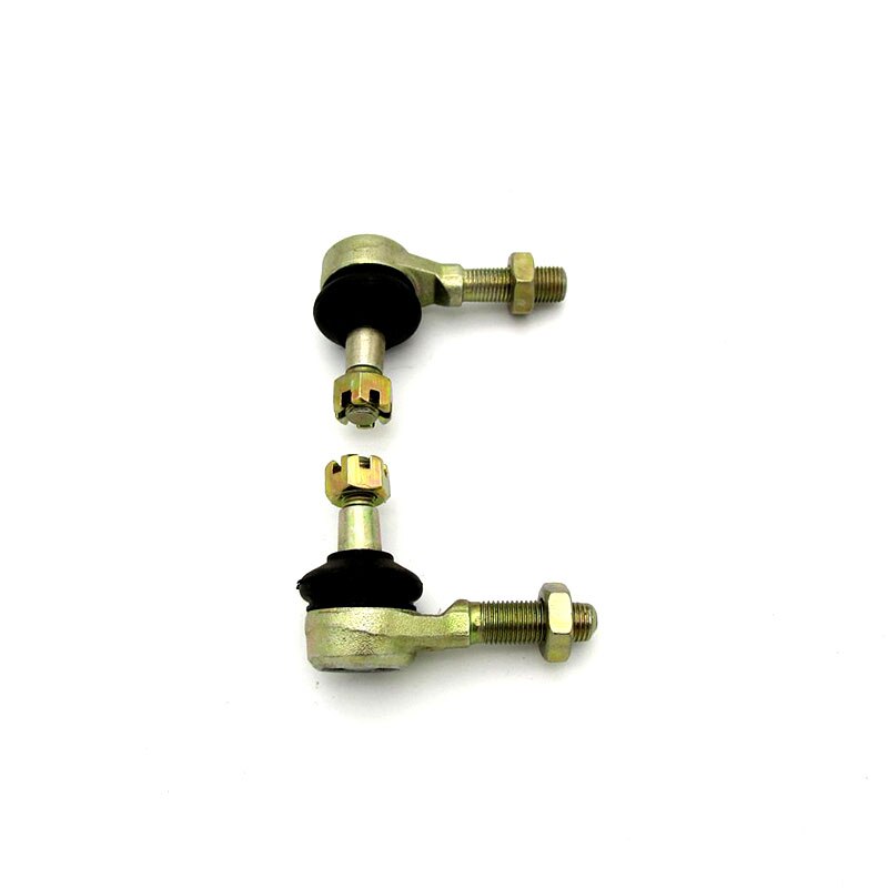 1 Pair 10X12mm Pull Rod Rocker Arm Ball Head For ATV Up And Down Rod Steering Ball Head Accessories Adjustable Rocker