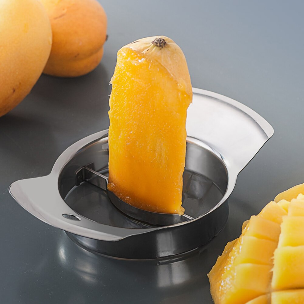 Mango Peach Splitter Slicer Fruit Cutter Pitter Stoner Corer Fruit Chopper Splitter Slicer Pit Remover Kitchen Tools
