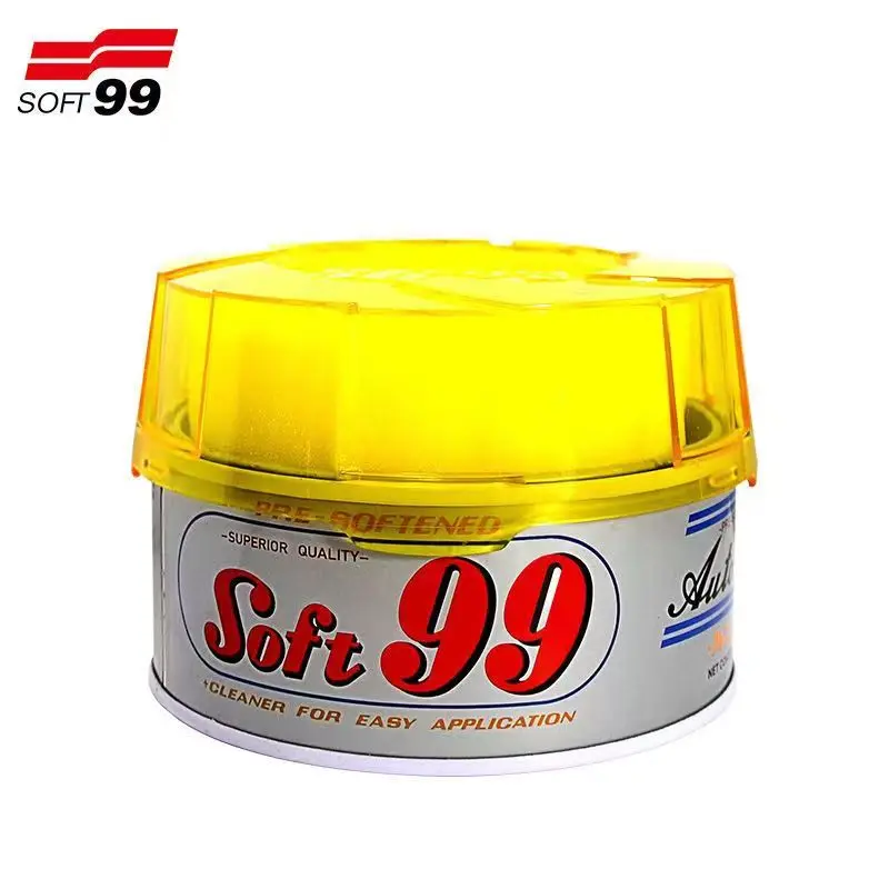 Blød 99 japan bilfast voks multifunktionel polering ridsevoks dekontaminering antioxidation poleringsvoks billakpleje: Militærgrøn