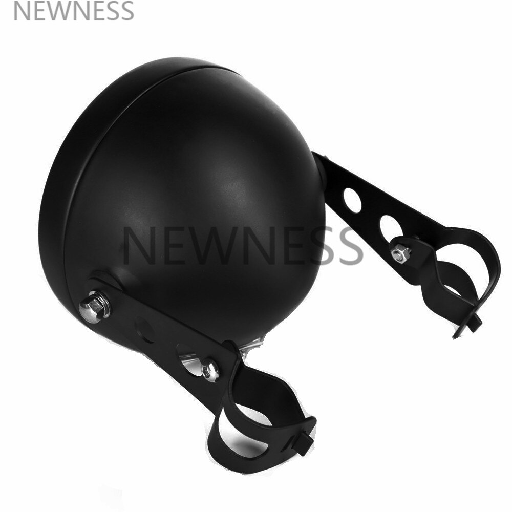 5 3/4" Motorcycle 5.75 Inch LED Headlight Mounting Housing Bucket for Harley Headlight HeadLamp Housing Cover Bucket Lighthouse: 35-43mm 1Set