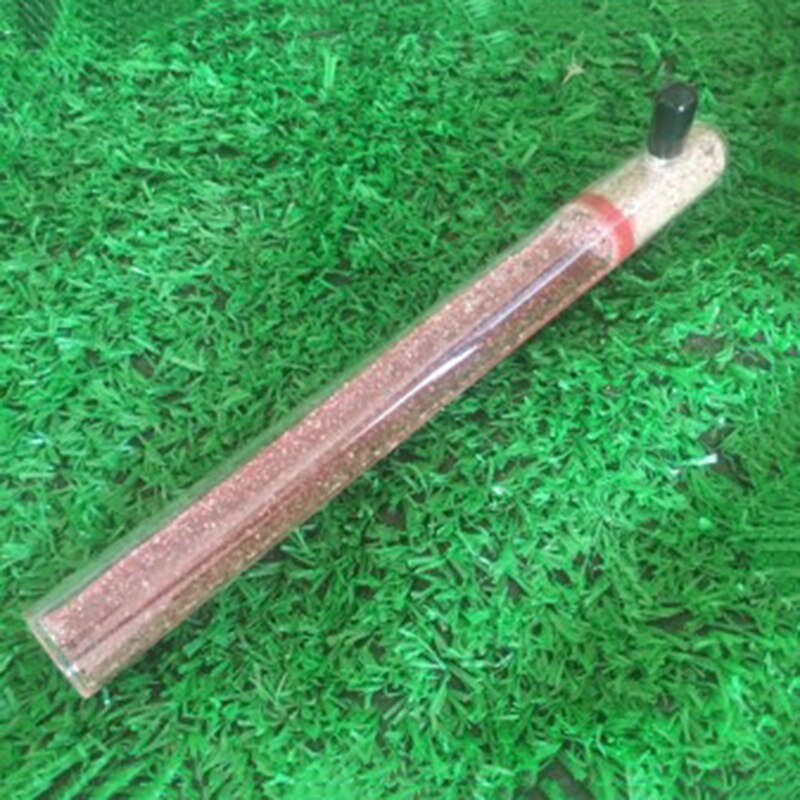 Enkele Reageerbuis Nest Acryl Ant Nest Slub Beton Ant Farm Achter Groep Teelt Gebruik Test Buizen Met Ondersteuning: T008 / Diameter 18mm