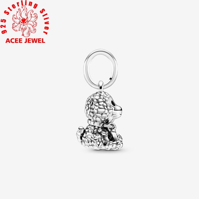 2020 Primavera New 925 Sterling Silver Beads Sparkling Zampa di Stampa e di Cuore Pendenti e Ciondoli fit Originale Pandora Braccialetti Donne Gioielli FAI DA TE