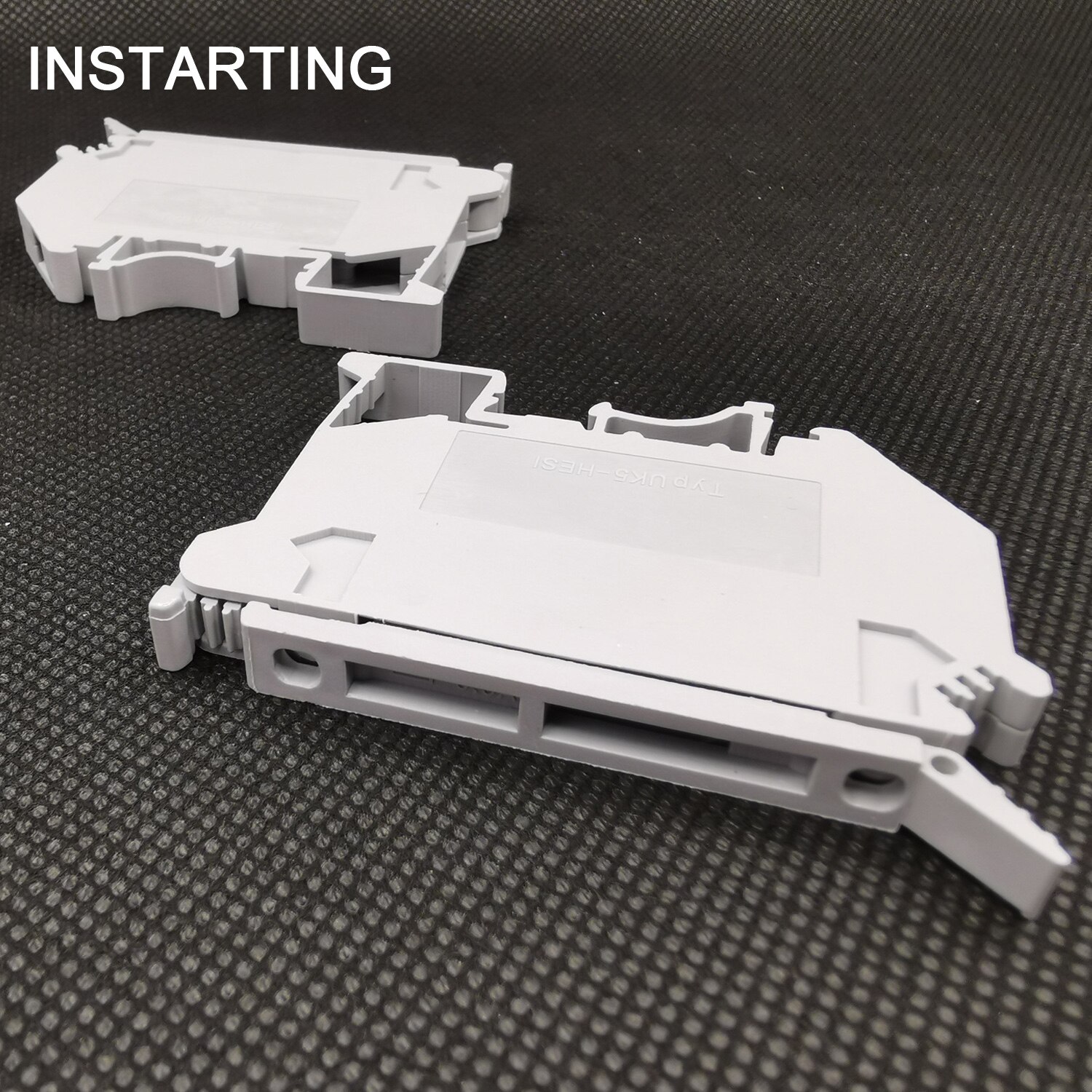 INSTARTING UK5-HESI pure copper guide rail type insurance terminal, uk5-hesi 4MM square fuse terminal
