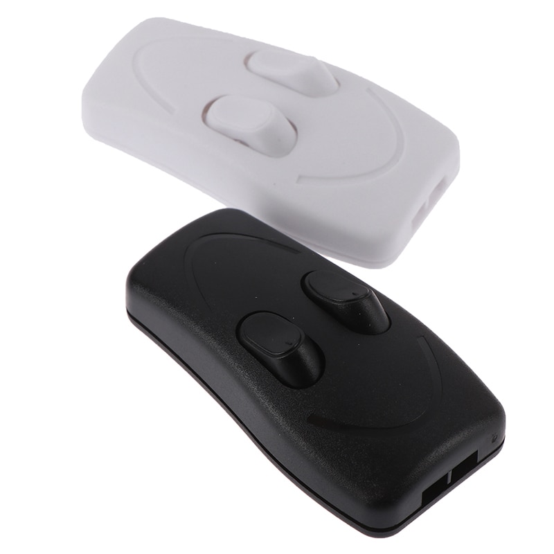 1PC Lamp Double Control Switch CE Floor Light Table Lamp Push Button Switches Two-way