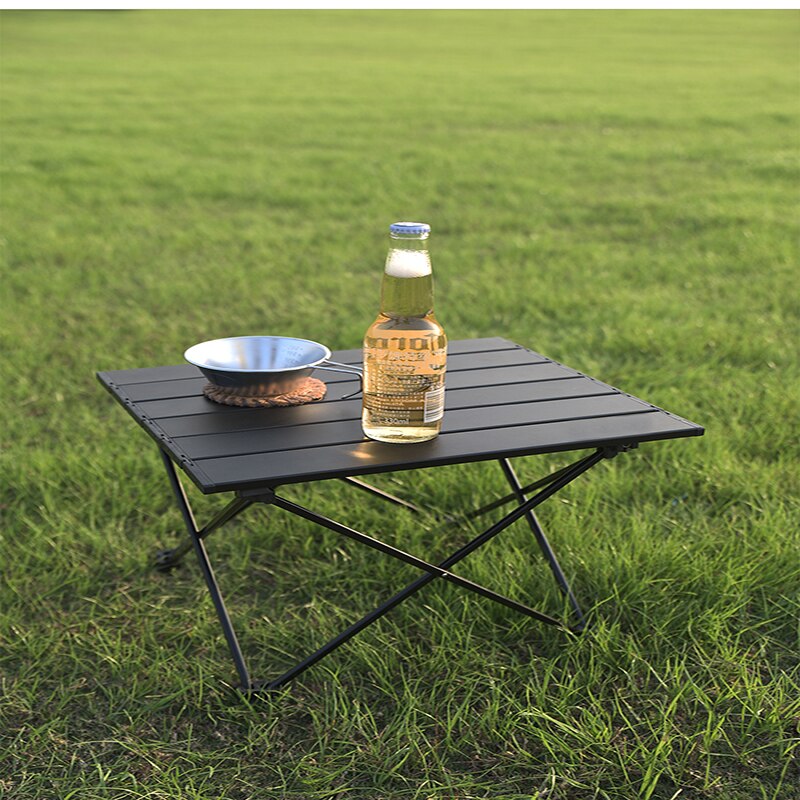Outdoor camping folding table clothes storage bag portable barbecue stall table waterproof tableware self-driving backyard use