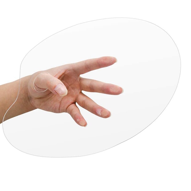 2 sztuk przezroczysty akrylowy paleta farb 10x6 i 11.8x7.8 Cal malarstwo artystyczne taca paleta robić sztuka DIY malarstwo ręczne