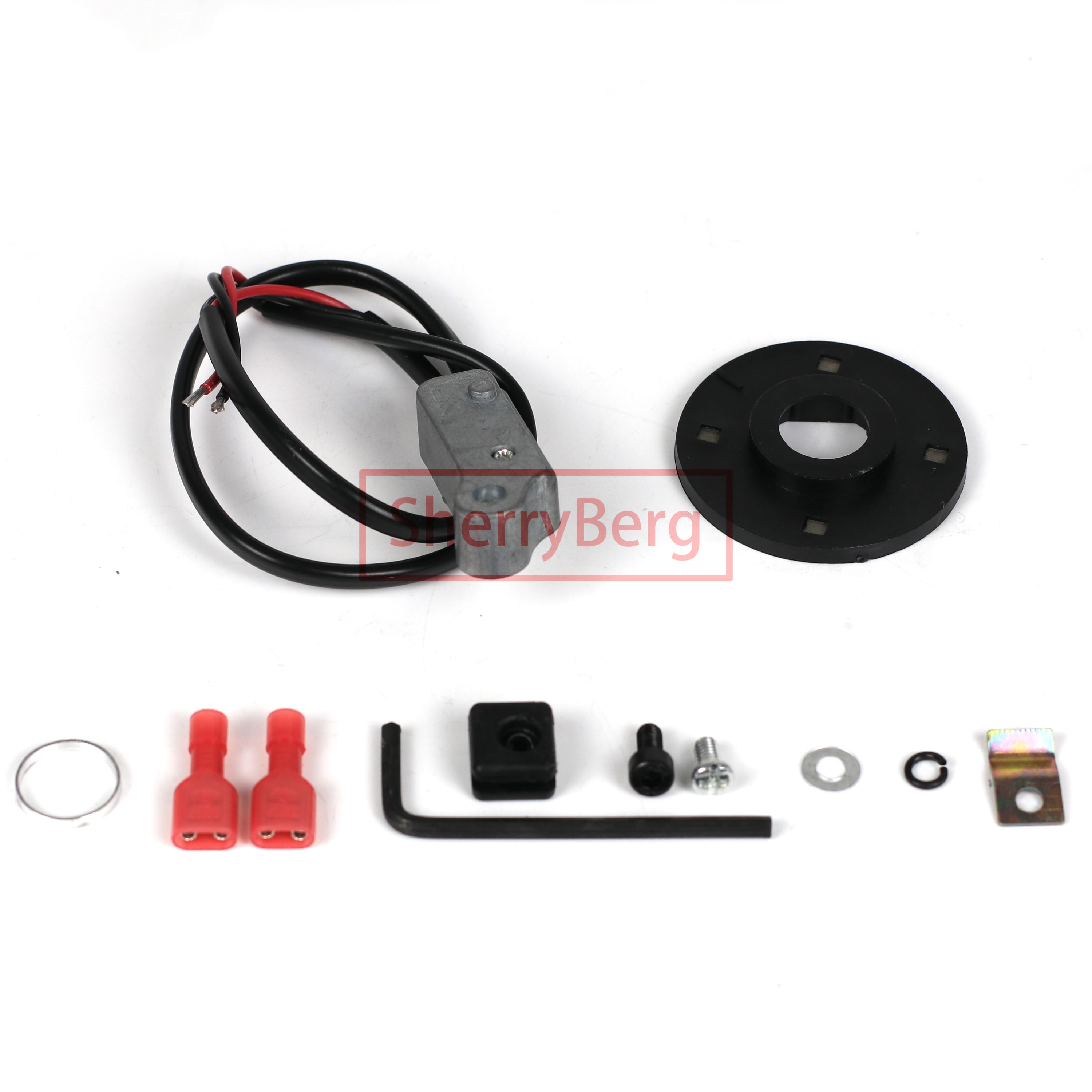 SherryBerg Distributor Electronic IGNITION KIT for EMPI 9432 ACCU FIRE ELECTRONIC kit for VW BUG BUGGY RAIL 009 & STOCK VACUUM
