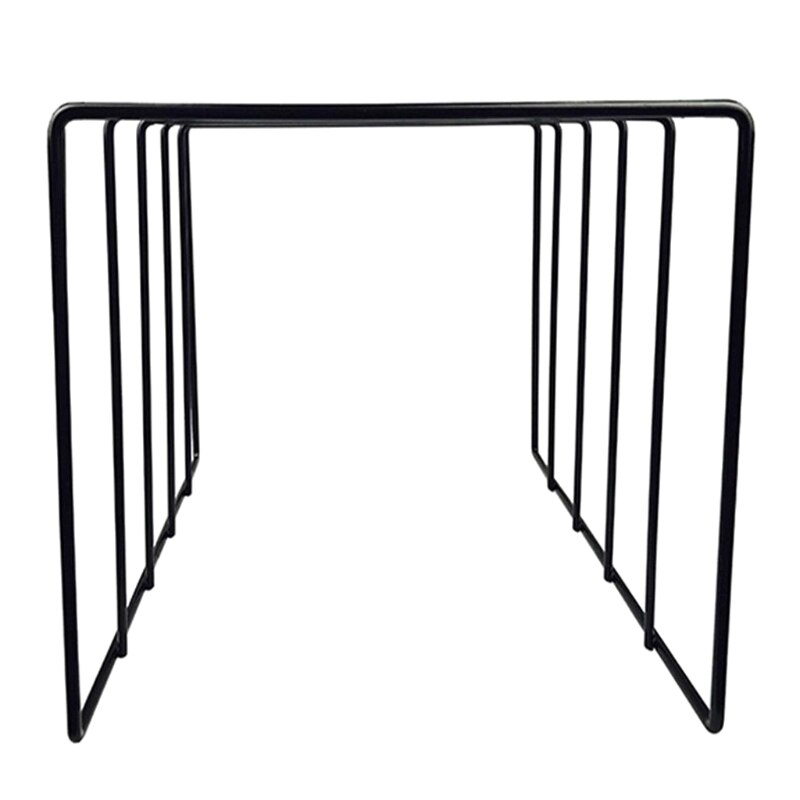 Metal LP Vinyl Record Display Shelf Turntable Record Collection Storage Shelf Exhibit Stand Holder