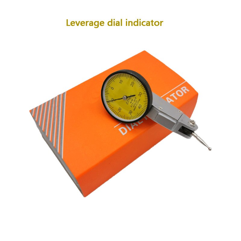 Dial Indicator Magnetic Base Dial Indicator Base Universal Indicator Mechanical Micro 10 Mm Indicator Lever Dial Indicator LK: Orange