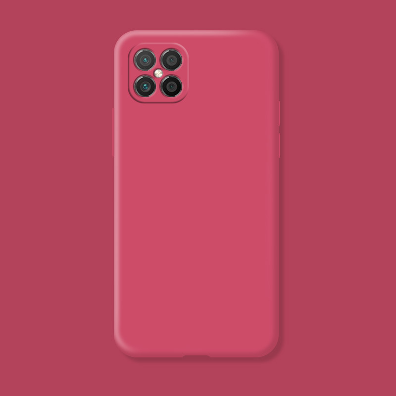 Pour Honor X8 étui Fundas Honor X8 2022 housse originale antichoc TPU liquide silicone protection téléphone couverture arrière Honor X 8: Bleu