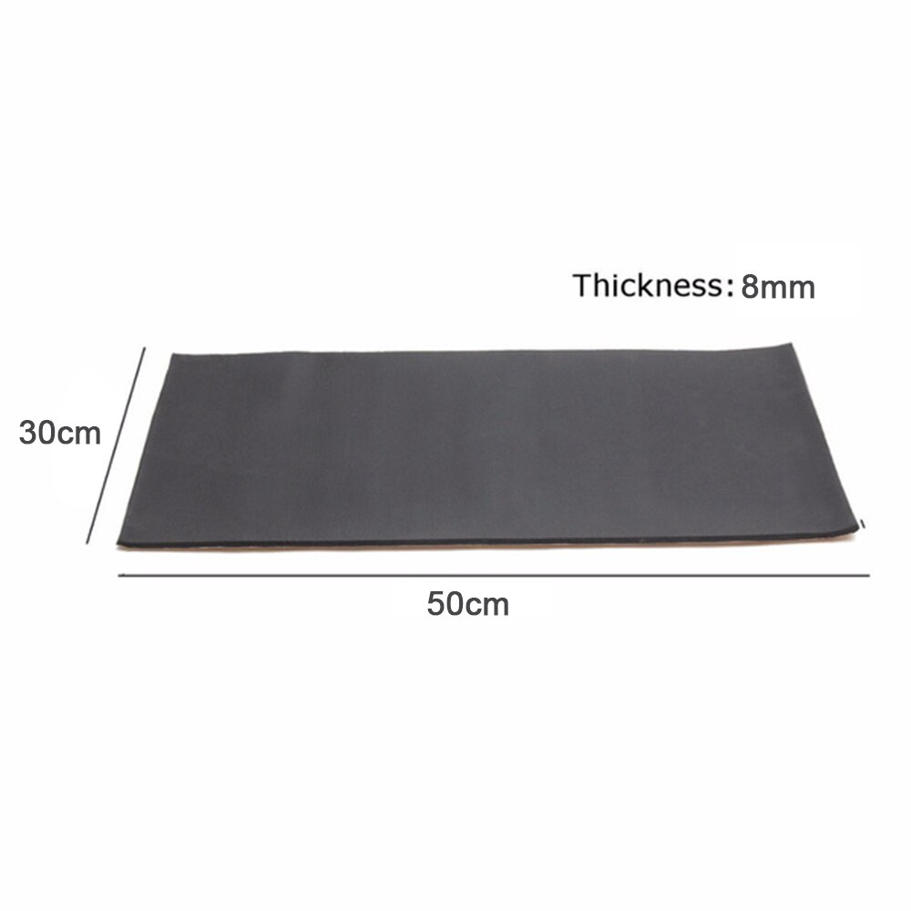 Papier d'aluminium 100x100cm 10mm voiture son bruit Deadener insonorisé coton pour capot moteur voiture toit voiture intérieur accessoires: 8mm 1PCS