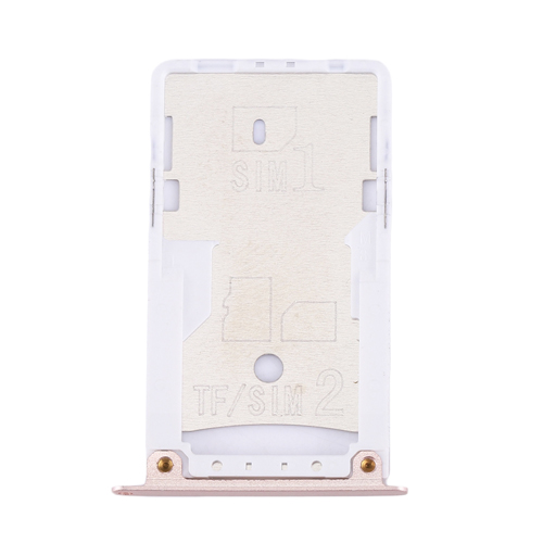 Per Xiaomi Redmi 4X SIM Vassoio di Carta di SIM Adattatore Della Carta di TF del Vassoio di Carta per Xiaomi Redmi Nota 4X: Gold for Redmi 4X