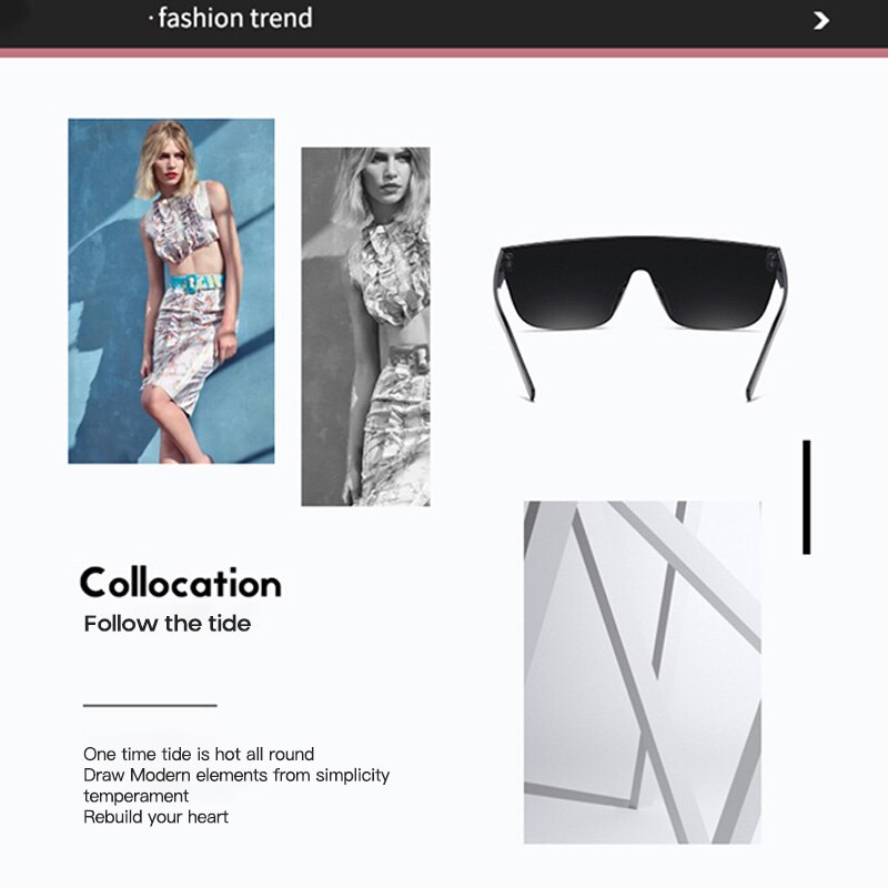 Sunglasses Siamese No frame Sunglasses dark glasses Sunscreen Dust - proof UV400 Driving Shades glasses