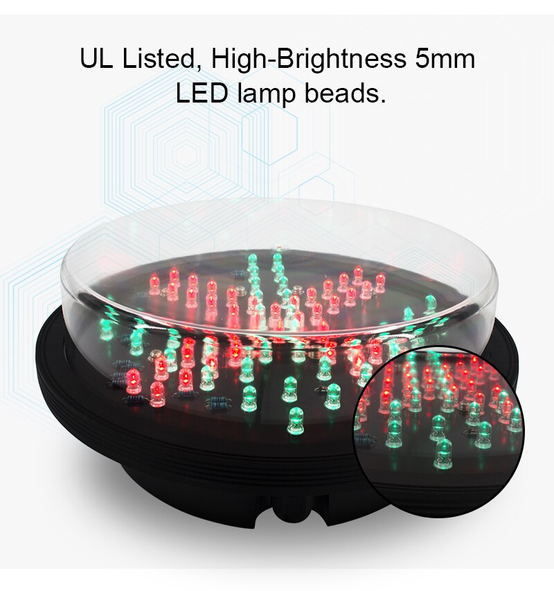 8 Inch Rood Kruis Groene Pijl 2 In 1 Led Verkeerslicht Module Voor Parkeerplaats