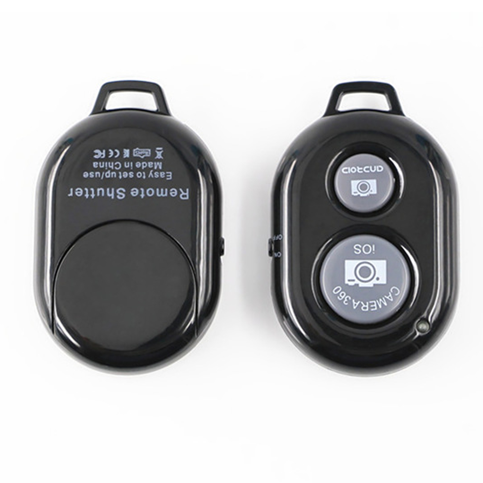 1PC pulsante telecomando Bluetooth Controller Wireless autoscatto fotocamera Stick rilascio otturatore telefono Selfie per iOS/Android