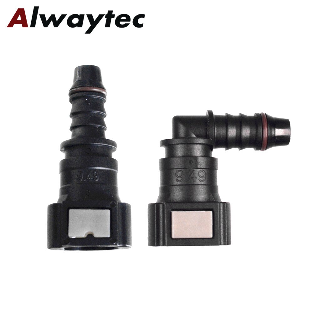 Car styling Universal Fuel Line fitting OE Fuel Line Quick Connector fit for ID8 Nylon tube