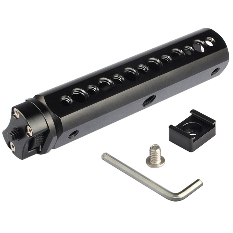 -Aluminum Handle Grip Handbar Extended Handheld Support Monitor Mount For Zhiyun Weebill Lab Gimbal Stabilize Accessories