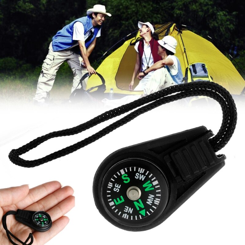 Zipper Pull Mini Kompas Backpack Tas Bevestigen Charm Sport