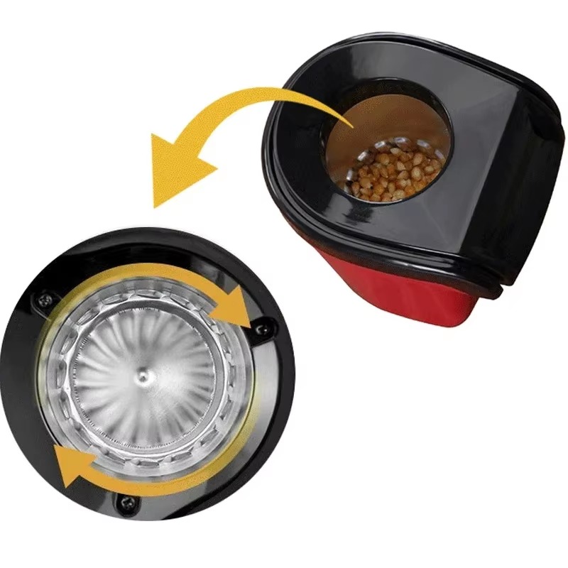 Macchina per popcorn Popper per mais senza olio ad aria calda sana, piccole pentole per popcorn domestiche Macchina per popcorn completamente automatica Snack natalizi