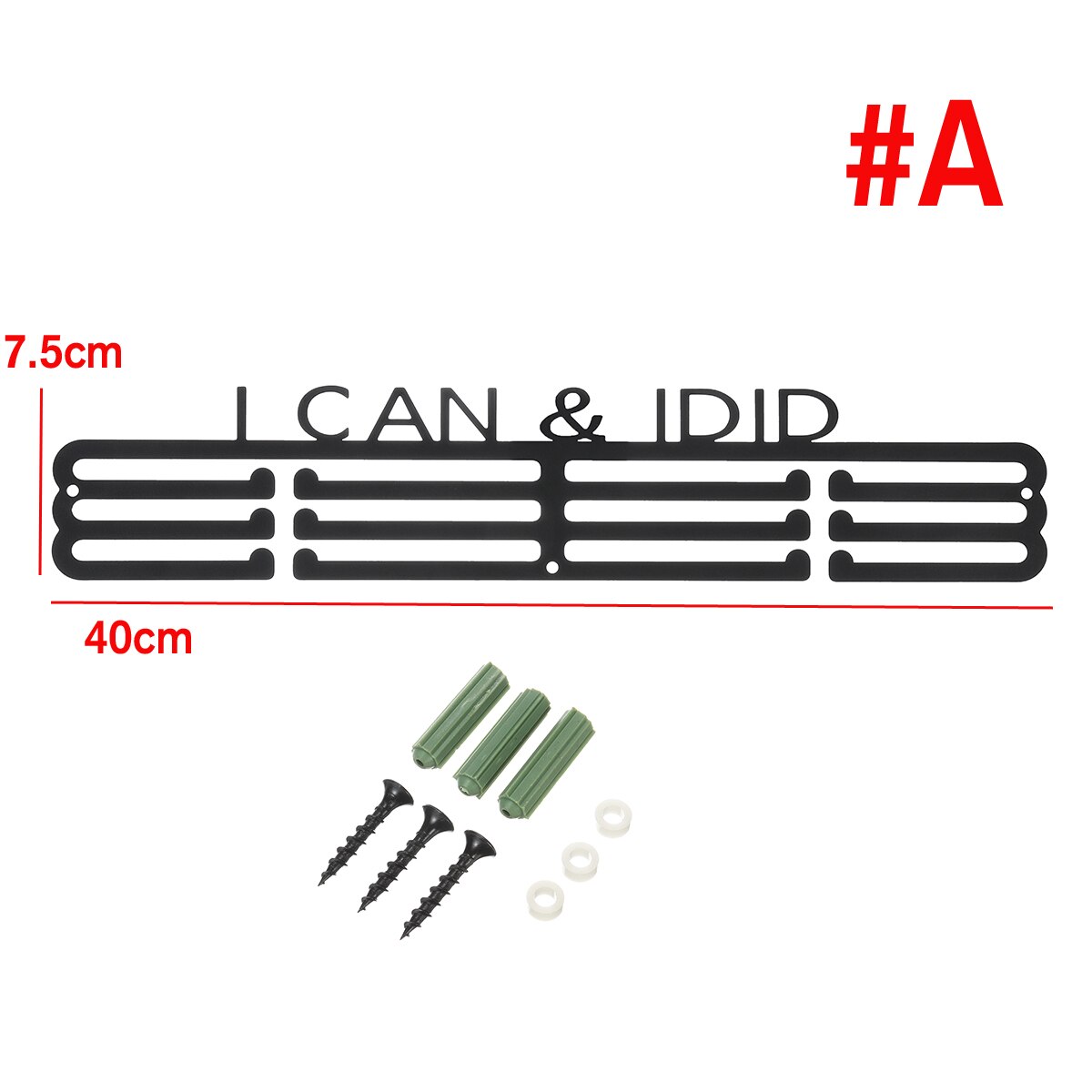 Medal Hanger Holder Display Rack for 30-45 Sport Medal Runner Swim Football Basketball marathons Championship Home Decor: A