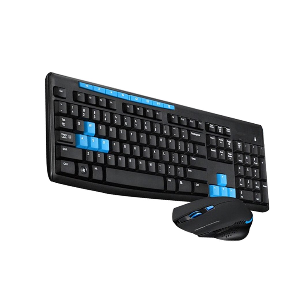 Clavier Sans Fil 2.4G Wireless Keyboard And Mouse Combo, E168 2.4GHz Ultra Thin Full-Sized Silent Wireless Keyboard Mouse Combo With Number Pad For Computer, Laptop Logitech Amazon