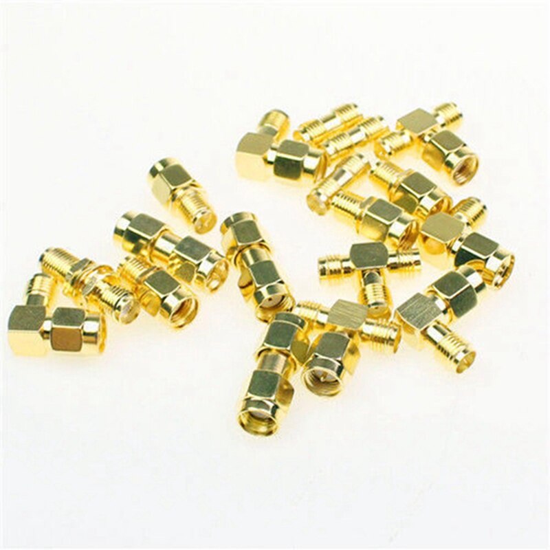 18 Pcs SMA Kits Connector Male Female Plug Antenna Converter &amp; 1 Pcs Vswr Swr Reflection Bridge Antenna