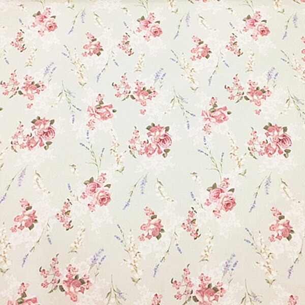 Estampado de flores en verde claro georgette de seda pura gasa tela de seda muy suave para el verano, SCG625