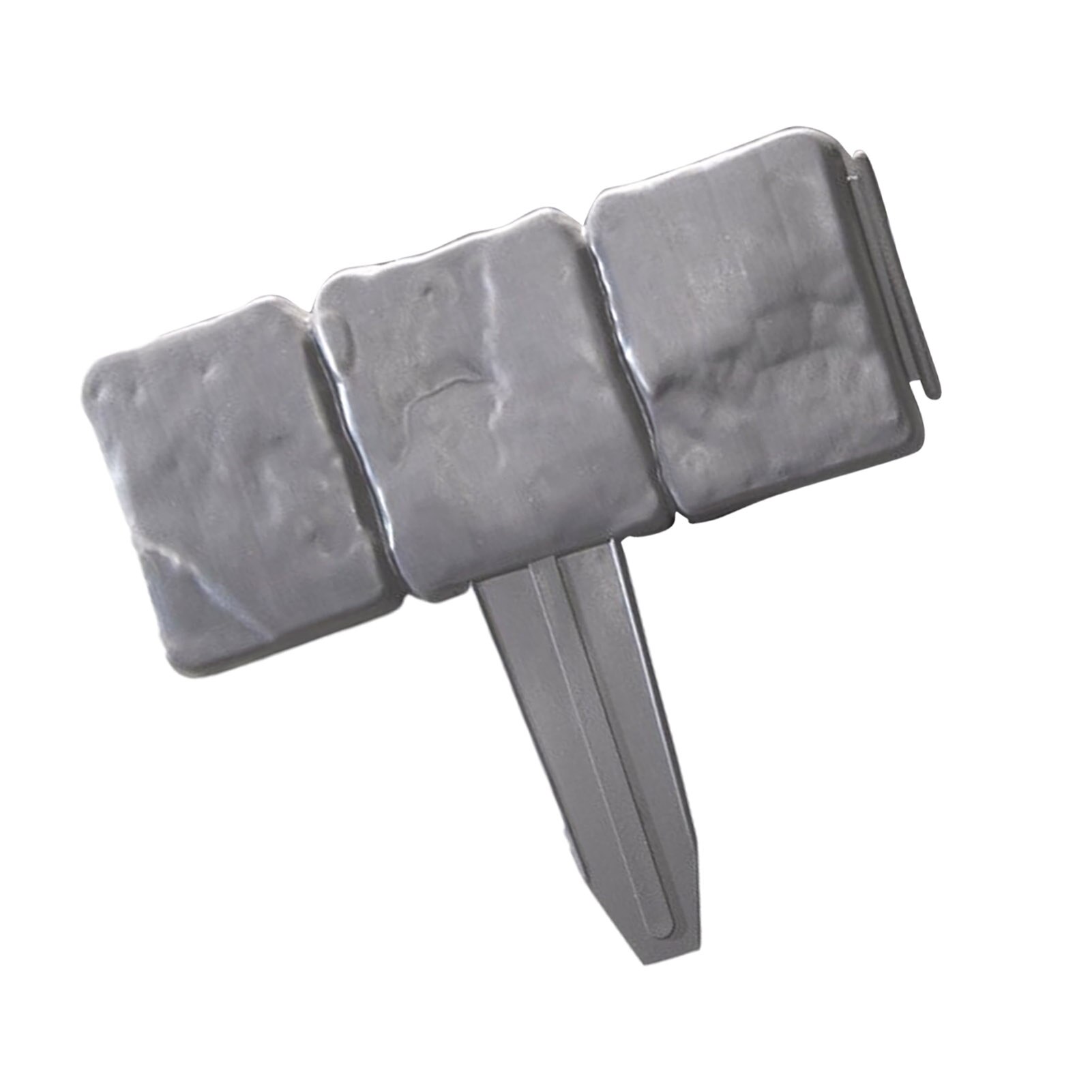 Garden Cobblestone Stone Edging Plastic Fence Lawn Grass Edging Plant Border Decorations Flower Bed Border Gray 1pcs