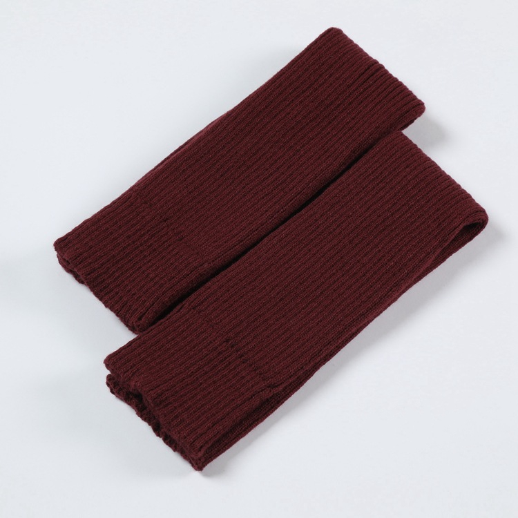 Jambières tricotées pour femmes, 55 CM, chaussettes de Ballet/ventre/danse latine modernes pour filles, manches chaudes pour dames: Color 11