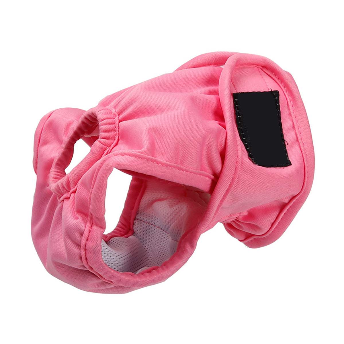 1Pcs Hond Luier Fysiologische Broek Sanitaire Herbruikbare Wasbare Vrouwelijke Hond Slipje Shorts Luier Ondergoed Slips Voor Honden XS-XL: Roze / S