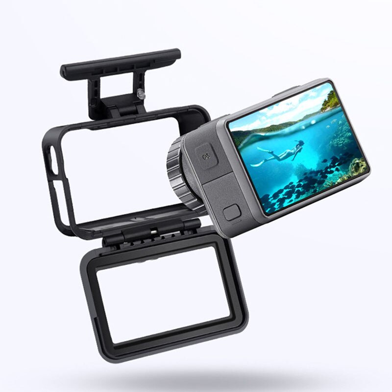 OSMO Aktion Kamera KäFeige Schutzhülle Halterung für DJI Osmo Aktion Sport Kamera Rahmen Hülse Gehäbenutzen W/Objektiv Abdeckung zubehör