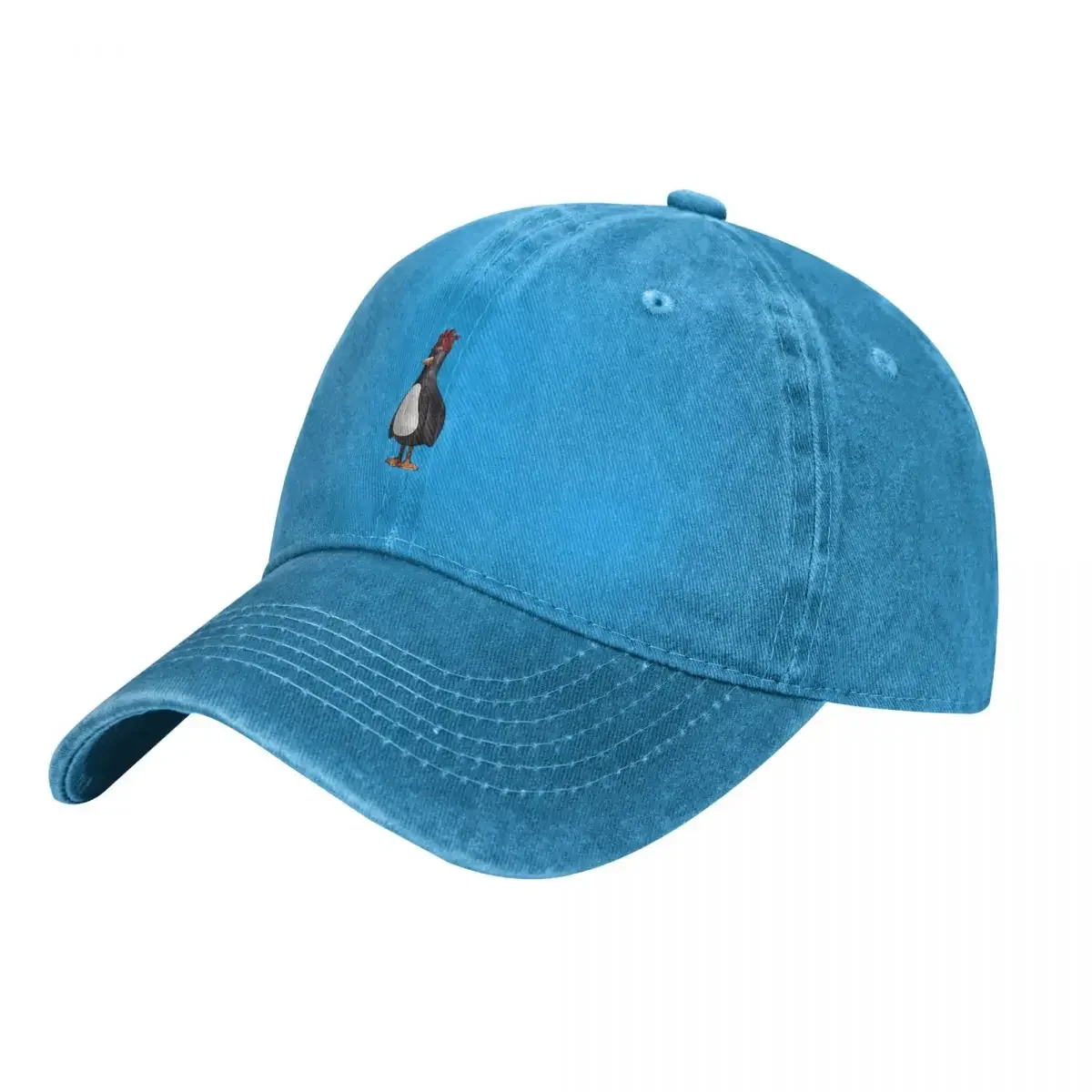 Feathers mcgraw en baseballcaps: Blå