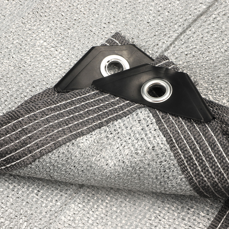 Silbergrau hdpe Sonnenschutz Baldachin Anti-UV-Balkon Innenhof Wintergarten Auto Sonnenschutz Netz Privatsphäbetreffend Netz Pergola Pflanzen