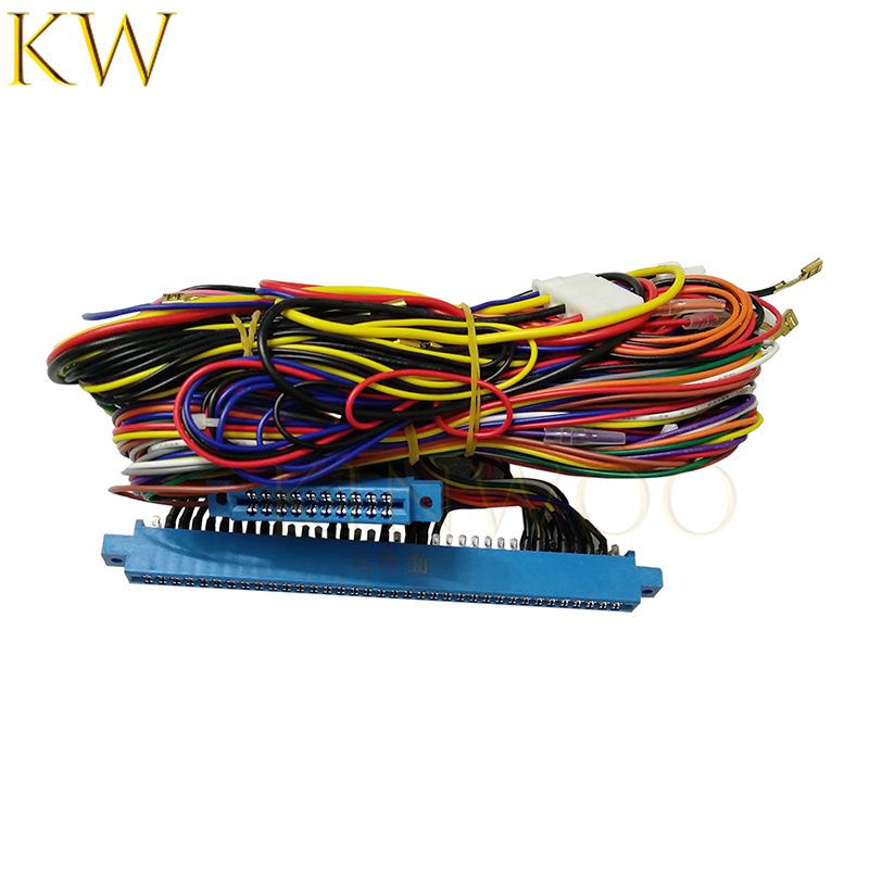 10  + 36 poliger jamma-kabelbaum für Arkade-spielautomaten, zubehöranschluss, weiblicher anschluss, 2 schnittstellen