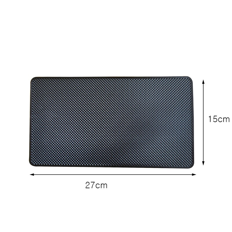 1 Pcs Office Computer Bureau Mat Moderne Bureau Auto Middenconsole Hittebestendig Mobiele Telefoon Non-Slip Mat: Large 27x15cm