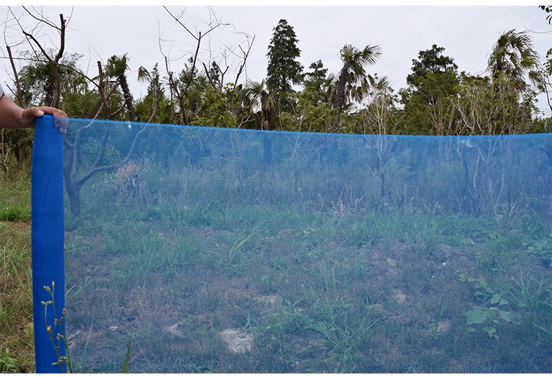 1m Screen for Doors and Windows of Fousehold, Invisible, Mosquito and Fly Proof, Nylon Screen, Screen Cloth for Windows: Blue