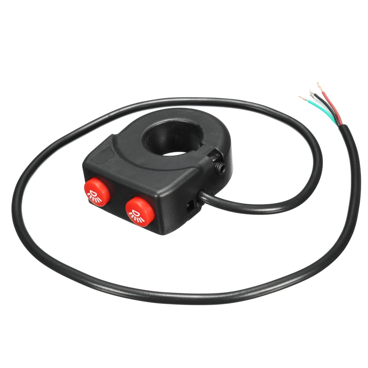 7/8 Zoll 22mm Motorrad Fahrrad Lenker Auf Aus-Geschmack Kopf Stelle Nebel Licht Schalter