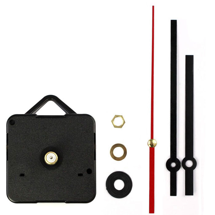 Ergonomic Precision Sweep Quartz Clock Movement Kit For DIY Replacement 55 x 55 x 16 mm Continuous Clock Sweep z1226