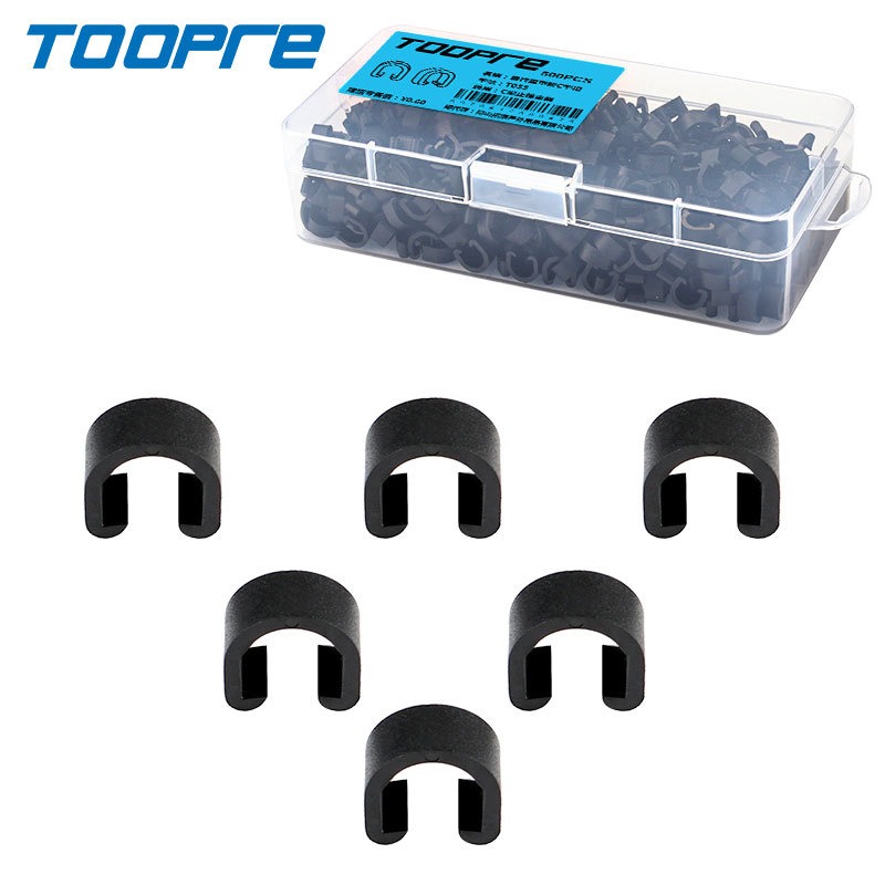 10/20 Stuks Plastic Fiets C-Clips Klemmen Behuizing Slanggeleider Klemmen Fiets Rem Derailleur Shifter Kabel Vaste Clips Frame Gesp