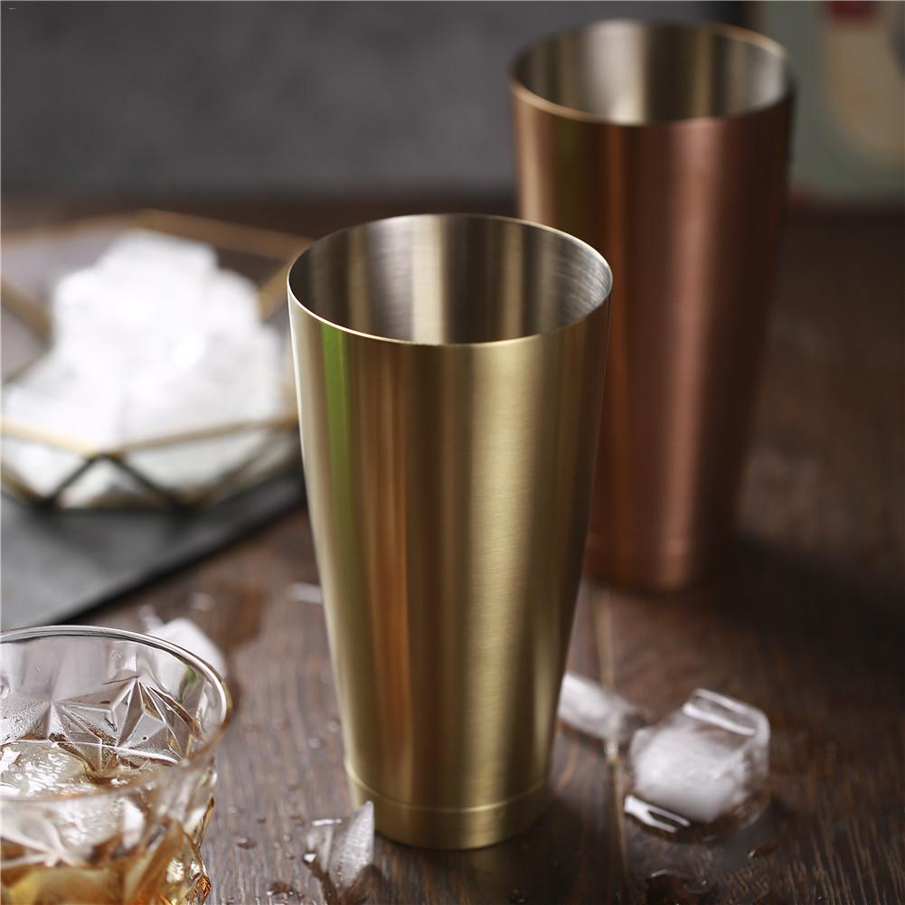 Coctelera Boston de estilo americano de 2 piezas, coctelera de acero inoxidable, taza de mezcla Bos, herramienta de Bar para barman, 750Ml