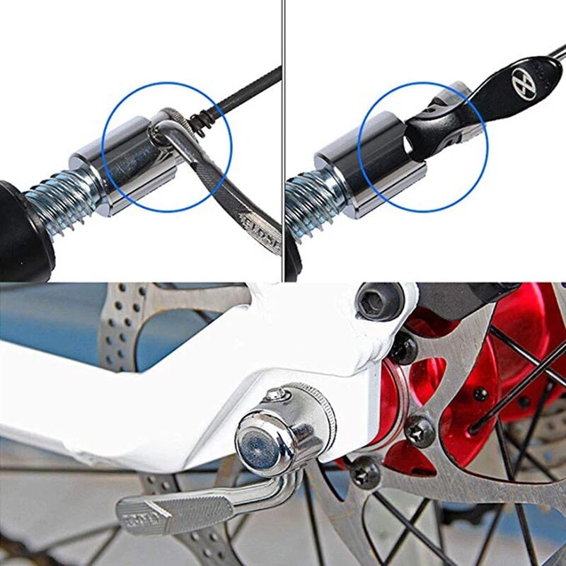 MTB Bike Quick Release Skewer Lever for ThinkRider, Tacx, wahoo, Elite Bike trainer Bicycle Cycling Back Rear Wheel Hub Skewers