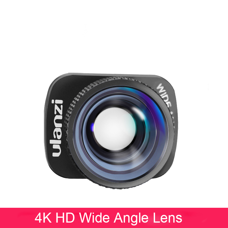 Ulanzi Magnetic 4K HD Large Wide-Angle Lens 1.33X Anamorphic Lens for DJI Osmo Pocket,Osmo Pocket Accessories OP-1 OP-5 OP-11: 4k DH wide angle