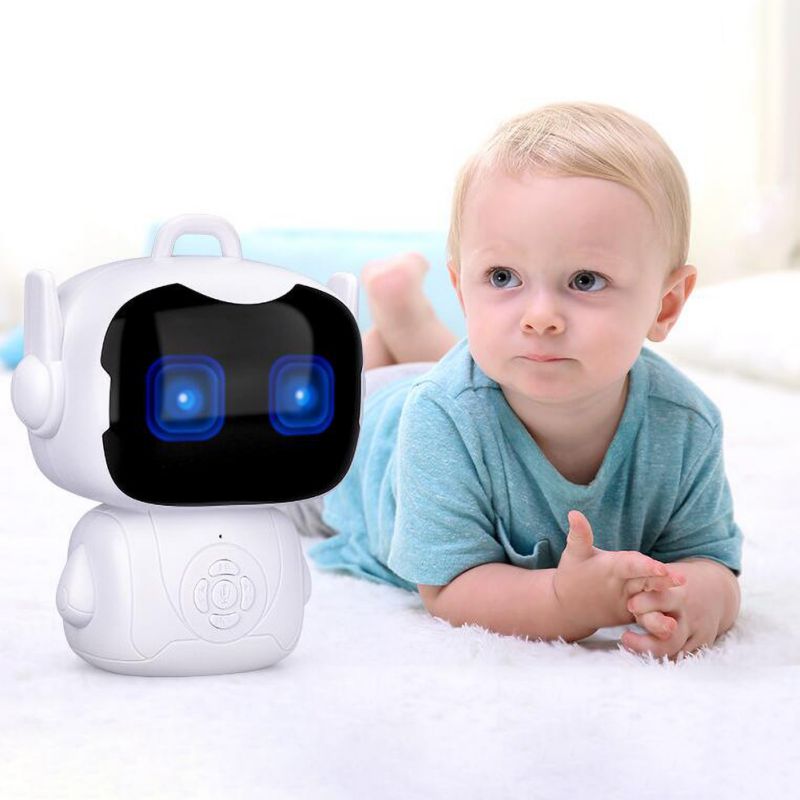 Cute Children Intelligent Robot Early Education Toys Smart Teaching Toy Dialogue Touch Sensor Voice Controlled Robot