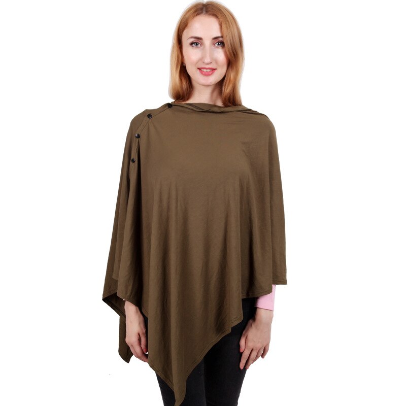 Pregnant Women Nursing Breastfeeding Scarf Expectant Mother Feeding Shawl Nursing Covers: army green