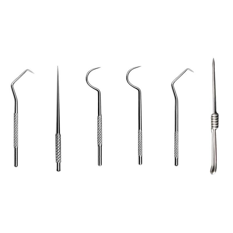 Roestvrij Staal Tandenstoker Met Aluminium Metalen Tandenstoker Houder Draagbare Outdoor Tooth Pick Dispenser Mondhygiëne Care Apparatuur