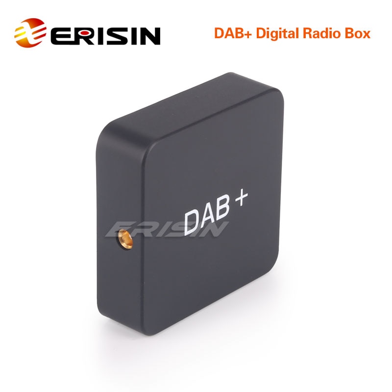 Erisin Dab + Digitale Autoradio Antenne Mcx Versterkte Antenne Voor Android 5.1/6.0/7.1/8.0/9.0/10.0 Radio 'S ES354