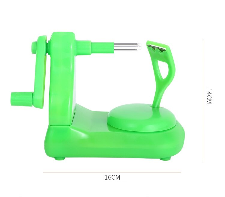 Máquina peladora de manzanas para el hogar, cortador de frutas, frutas y verduras, accesorios de cocina: D